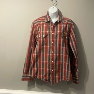Lucky brand, sportswear, pure cotton, long sleeve button-down shirt for women M